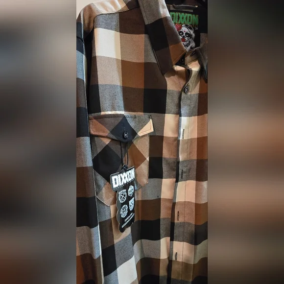 Dixxon Plaid Flannel Shirt - Picture 6 of 6
